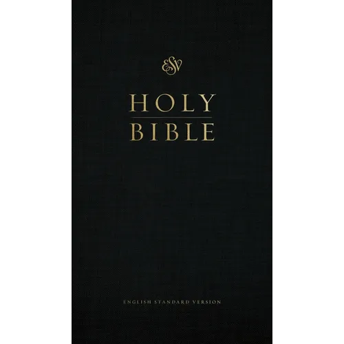 ESV Church Bible (Hardcover, Black)