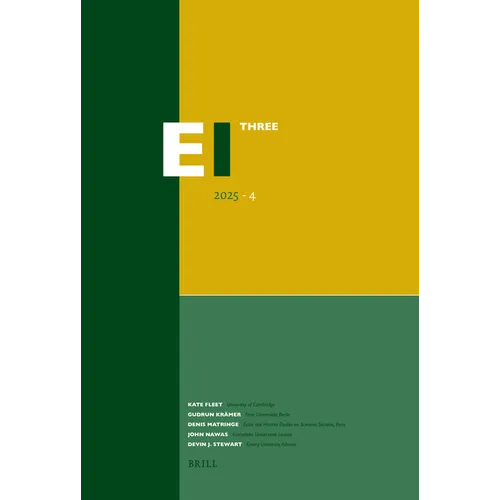 Encyclopaedia of Islam - Three 2025-4