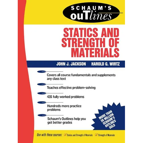 Schaum's Outline of Statics and Strength of Materials
