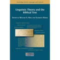 Linguistic Theory and the Biblical Text