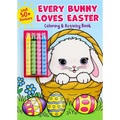 Every Bunny Loves Easter Coloring & Activity Book with 4 Crayons and 50+ Stickers