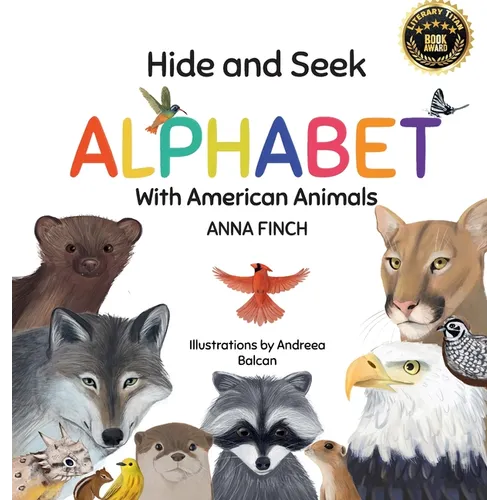Hide and Seek Alphabet With American Animals