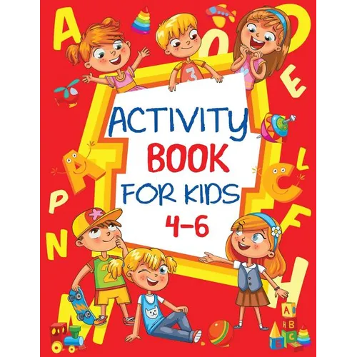 Activity Book for Kids 4-6