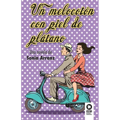 Un melocotón con piel de plátano