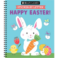 Brain Games - Sticker by Letter: Happy Easter!