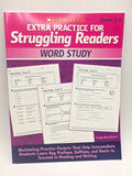 Scholastic Extra Practice Struggling Readers Word Study Grades 3-6 (New)