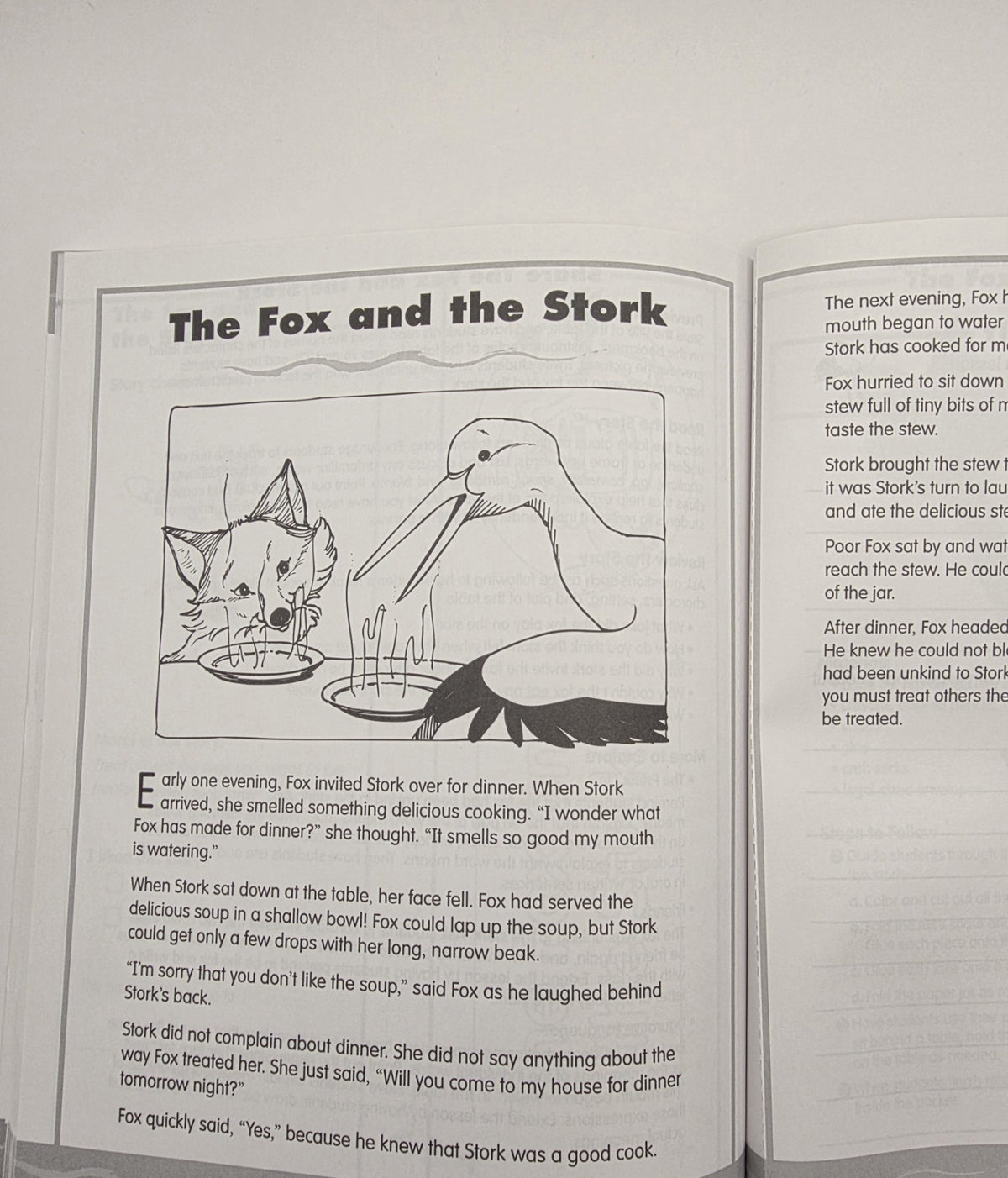 Evan-Moor Literature Pockets Aesop's Fables Workbook 96pg (New)