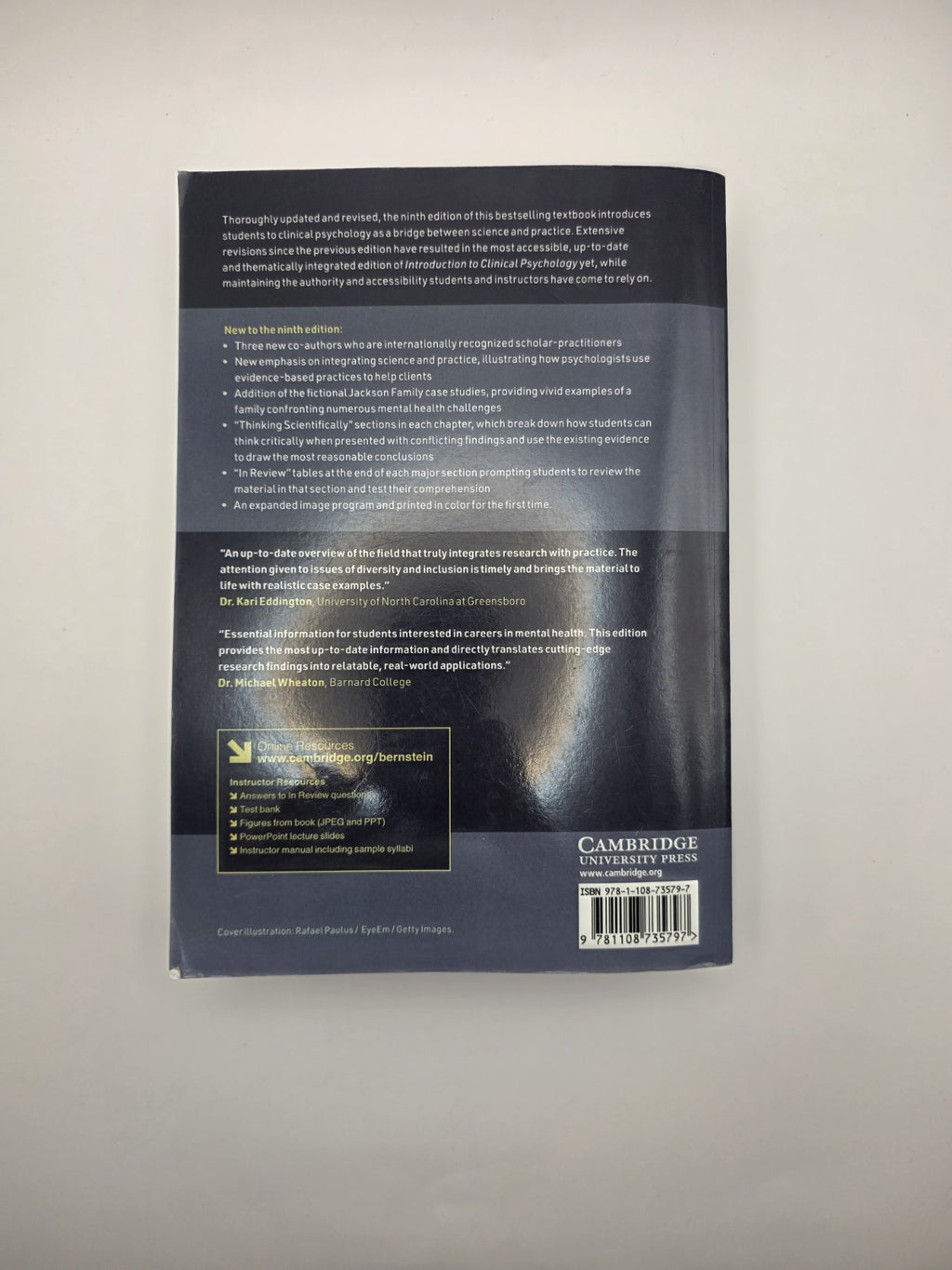 Introduction to Clinical Psychology: Bridging Science & Practice