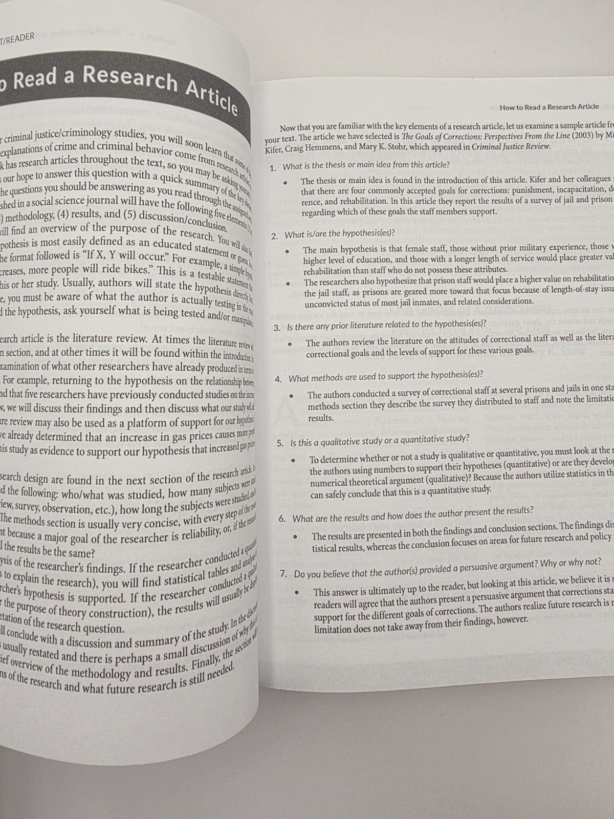 SAGE Corrections: A Text/Reader 3rd Ed Stohr Walsh Hemmens Paperback
