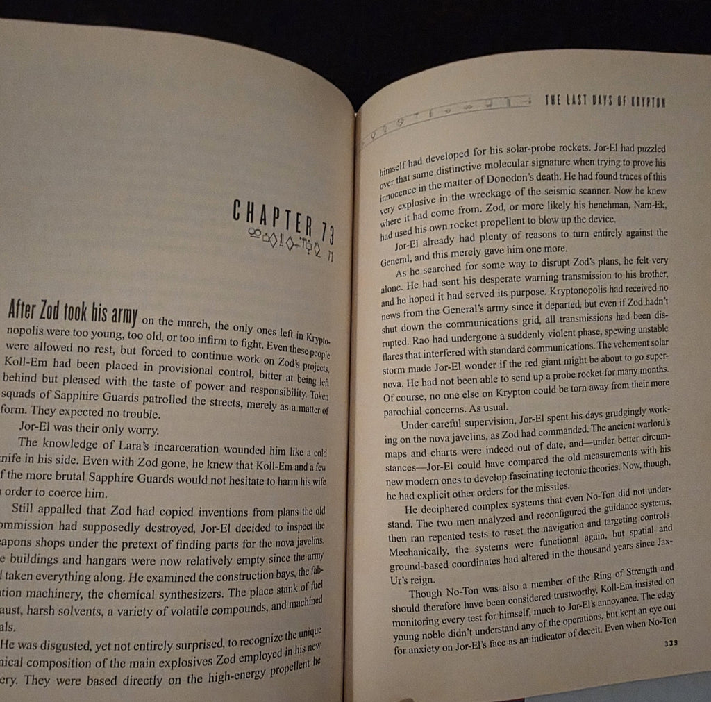 The Last Days of Krypton - Kevin J. Anderson Hardcover 2007 HarperCollins Sci-Fi
