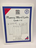 Great Word House Fluency Word Lists Levels 1-12 237 page Resource for Dyslexia