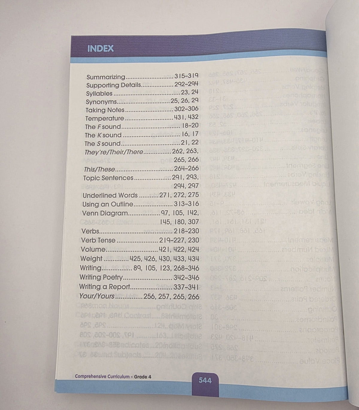 Carson-Dellosa Comprehensive Curriculum Basic Skills Grade 4 w/ Answer Key (New)