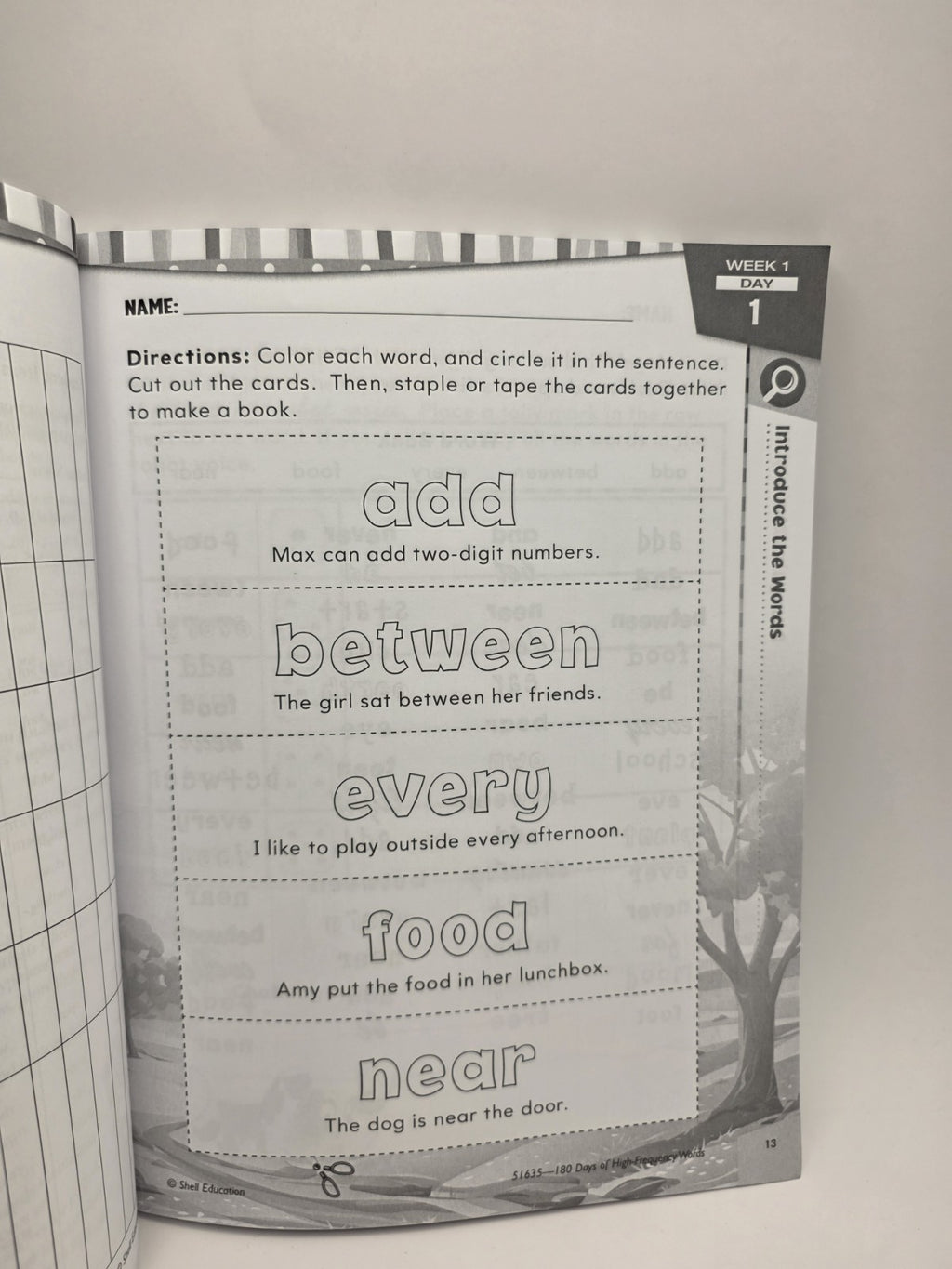 Shell Education 180 Days of High-Frequency Words Grade 2  (New)