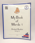 Great Word House My Book of Words 1 Levels 1-4 Student Workbook 78 pages (New)