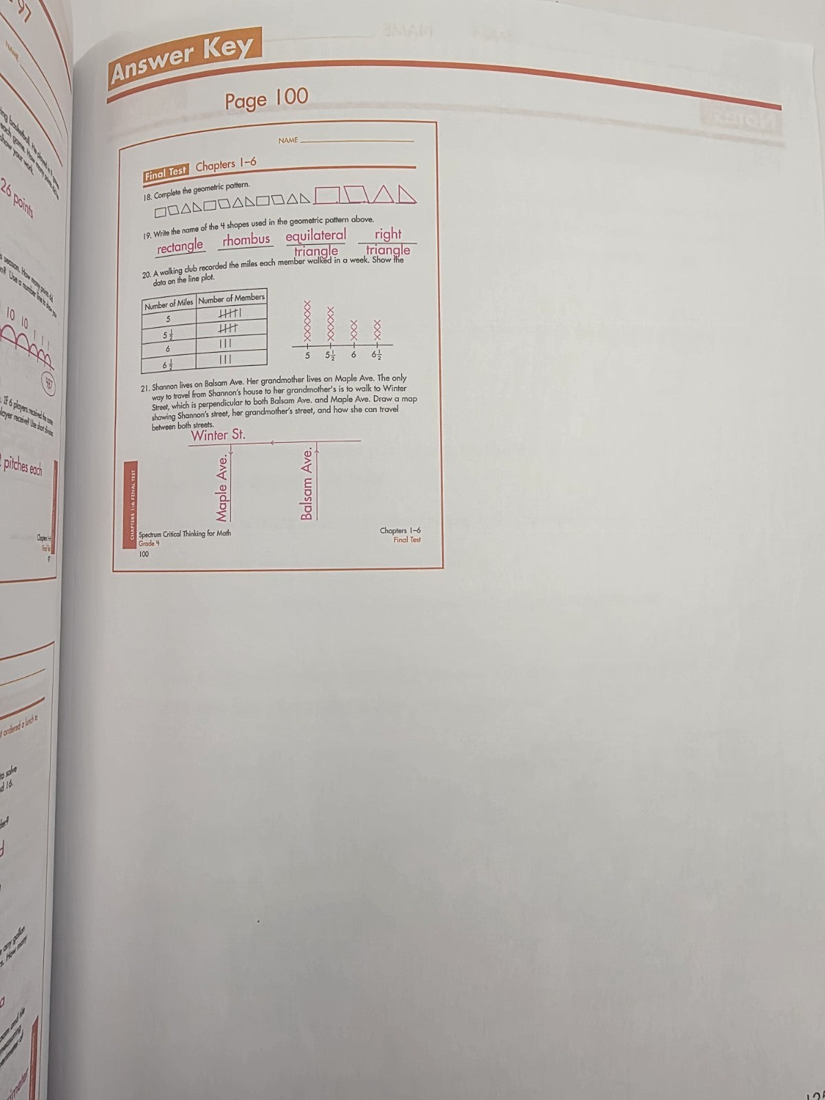Spectrum Critical Thinking for Math Grade 4 Workbook with Answer Key (New)