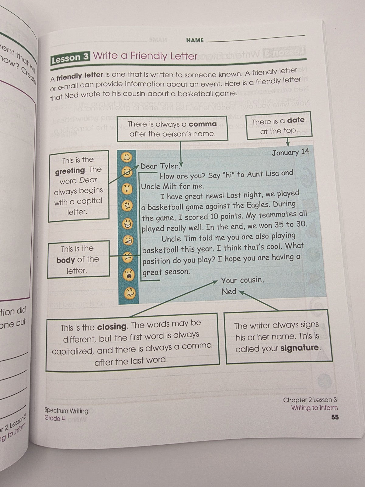 Spectrum Writing Grade 4 Workbook  (New)