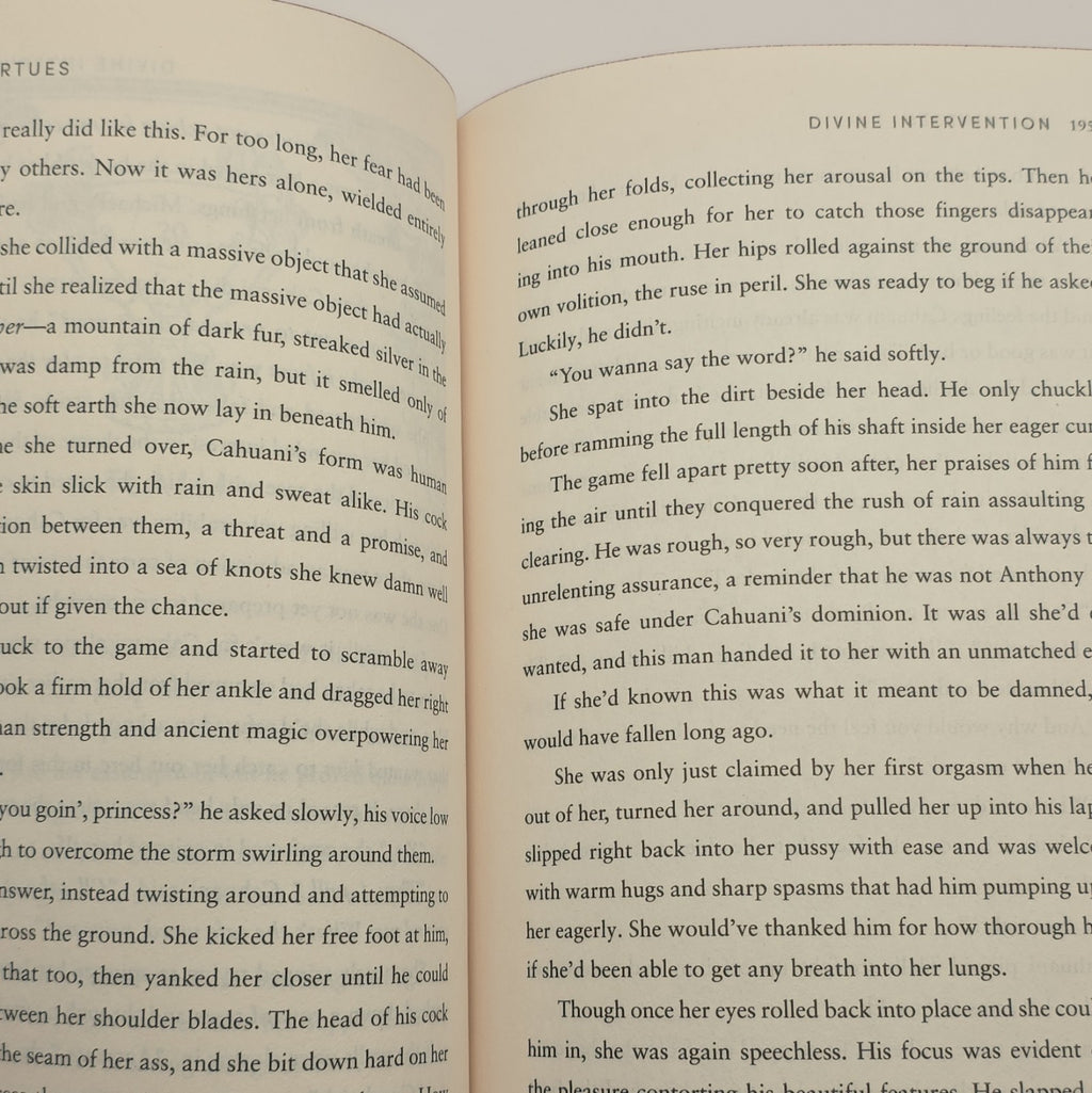Black Rose Auction: Wicked Pursuit / Divine Intervention Robert & Virtues