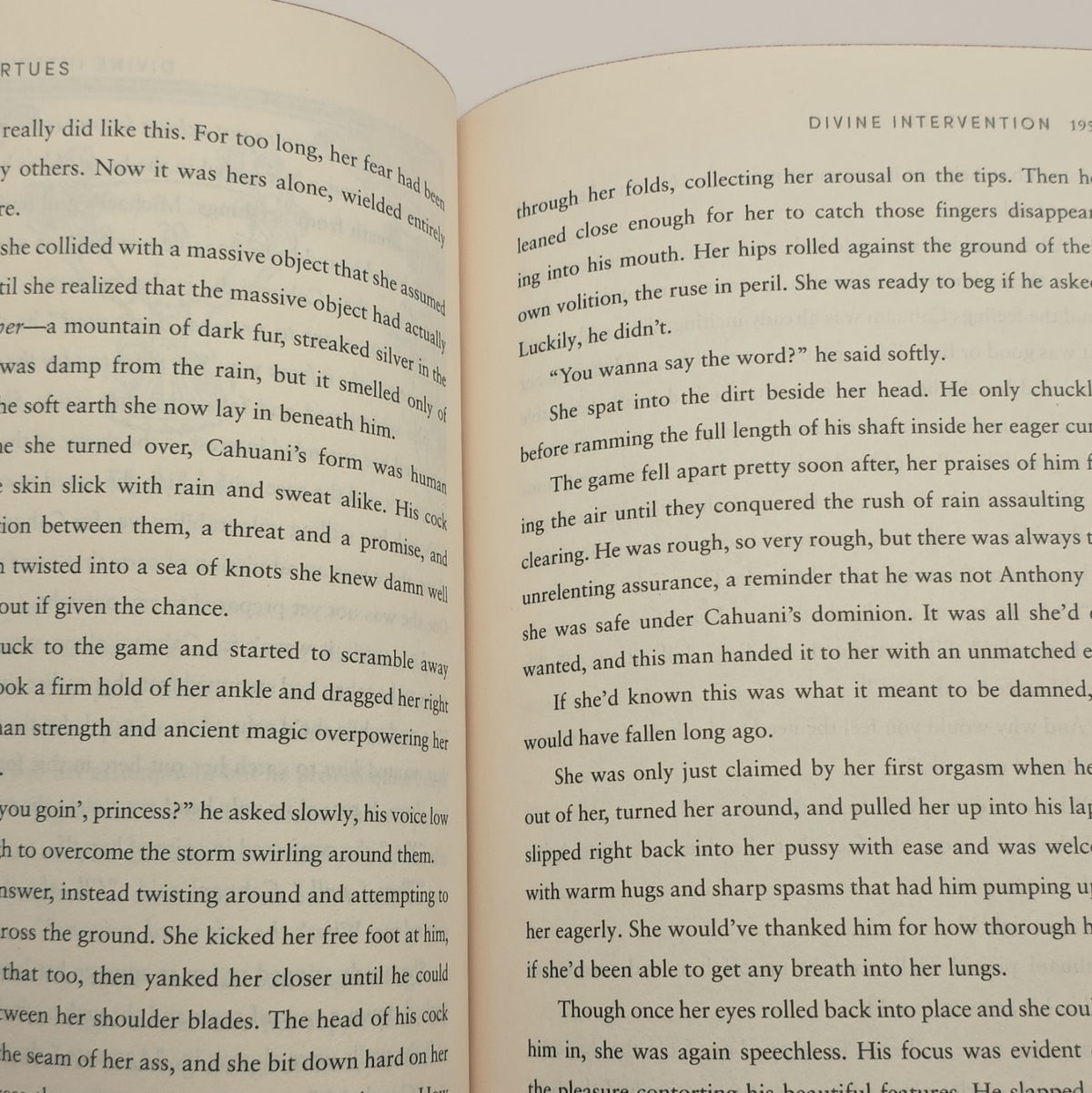Black Rose Auction: Wicked Pursuit / Divine Intervention Robert & Virtues