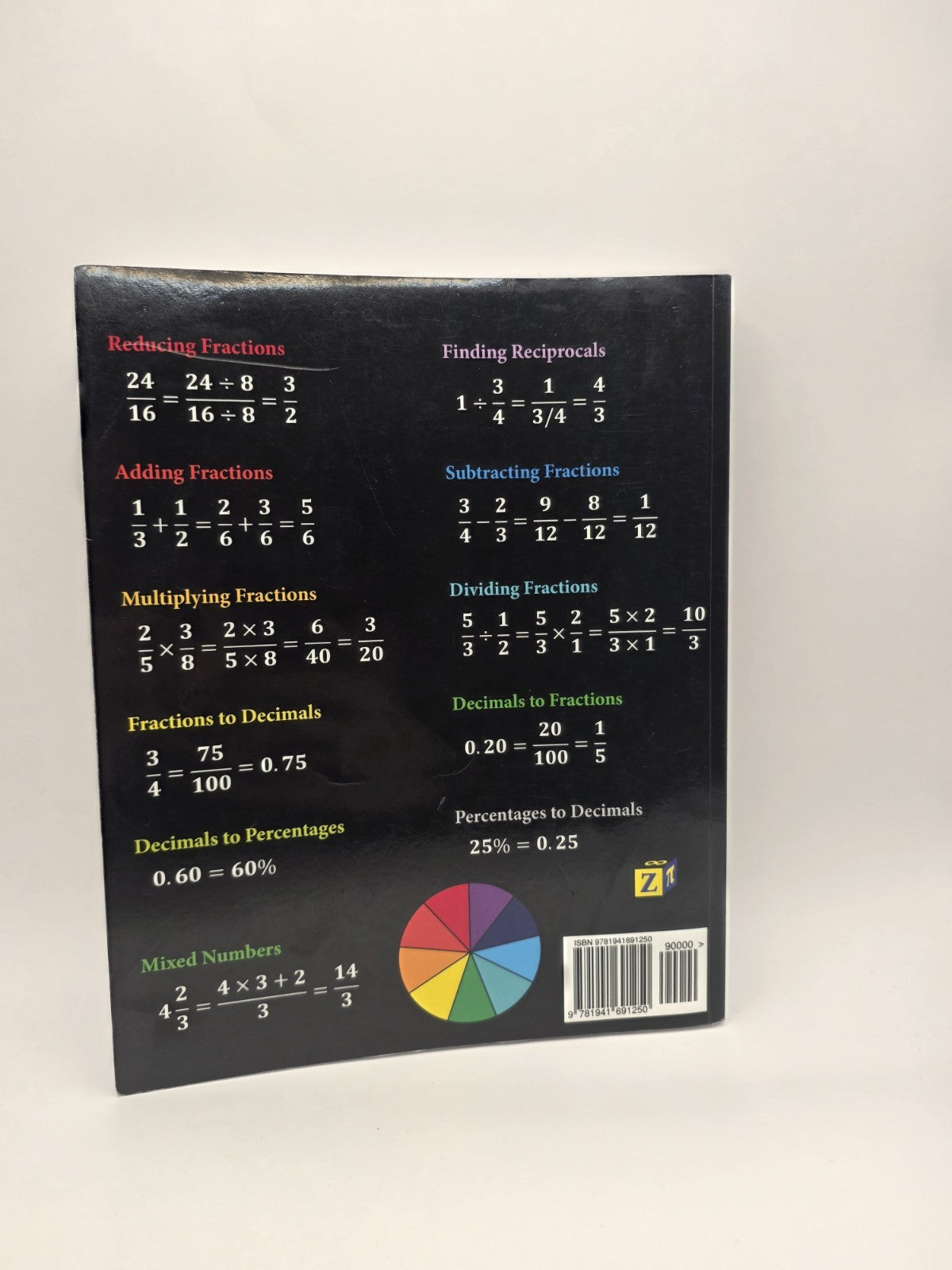 Fractions Essentials Workbook with Answer Key Chris McMullen (New)