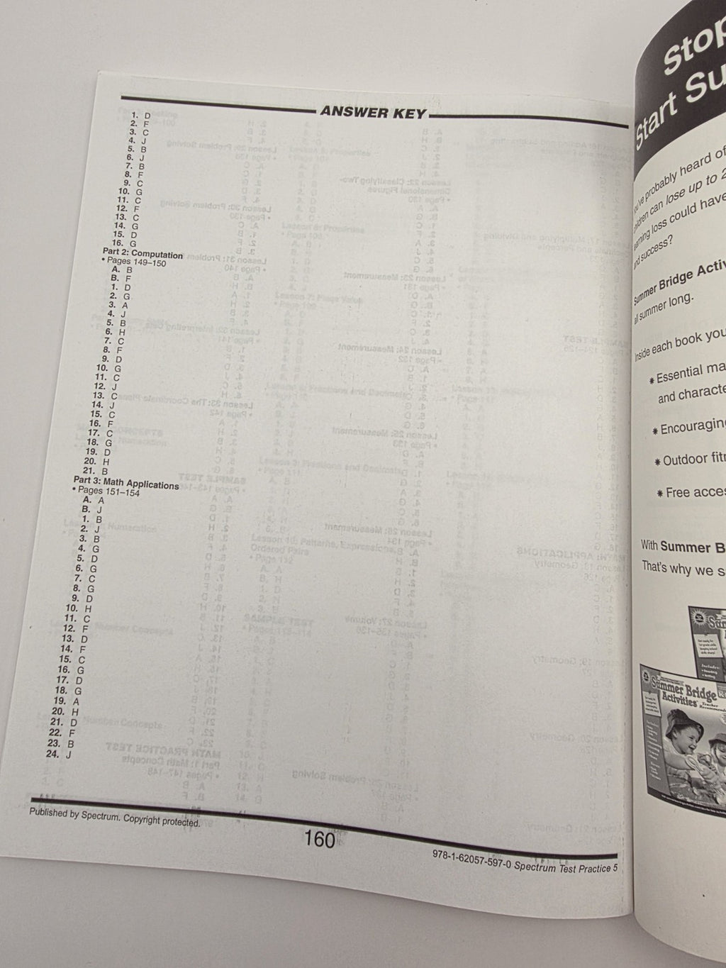 Spectrum Test Practice Grade 5 Reproducible Workbook (New)