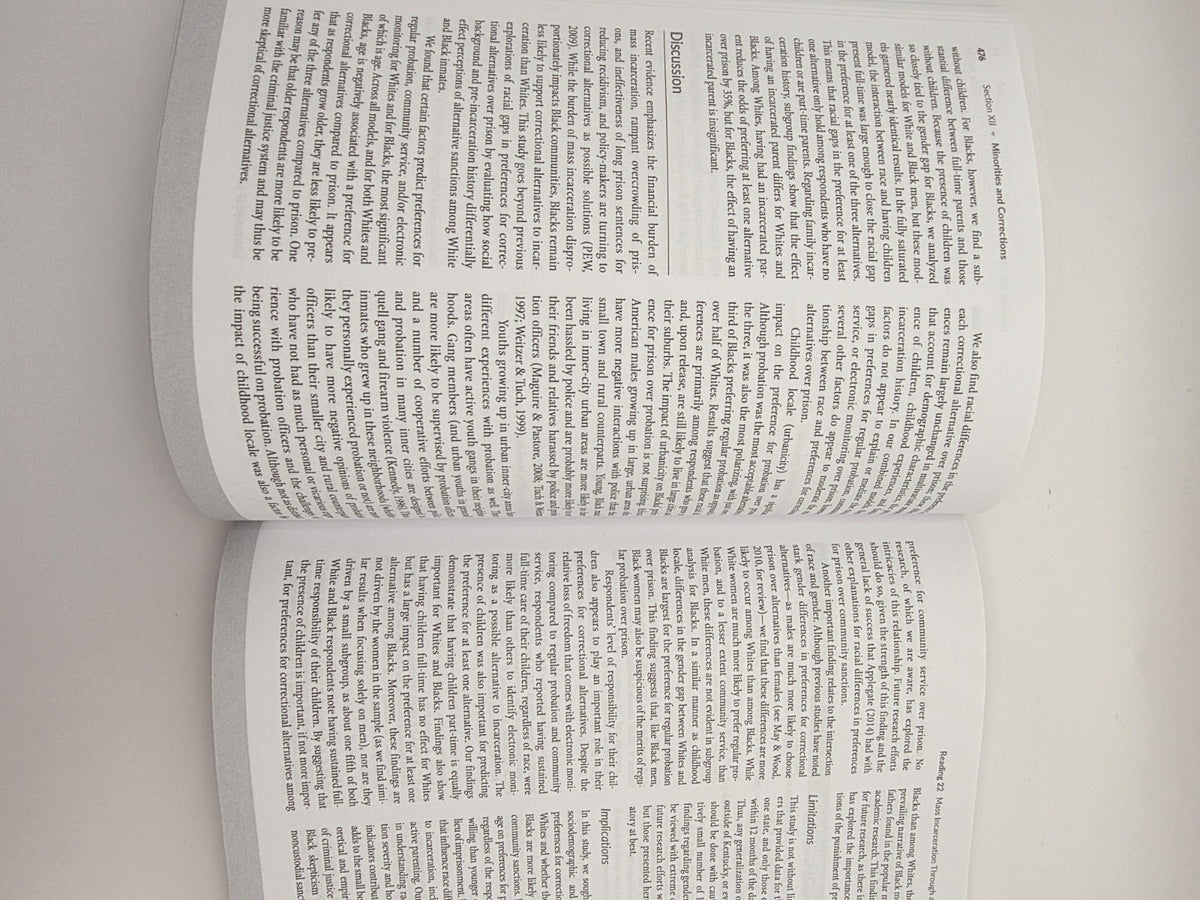 SAGE Corrections: A Text/Reader 3rd Ed Stohr Walsh Hemmens Paperback