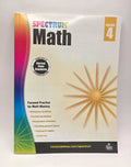 Spectrum Math Grade 4 Workbook Paperback w/ Answer Key 160 Pages (New)