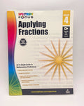 Spectrum Focus Applying Fractions Grade 4 Math Workbook with Answer Key (New)