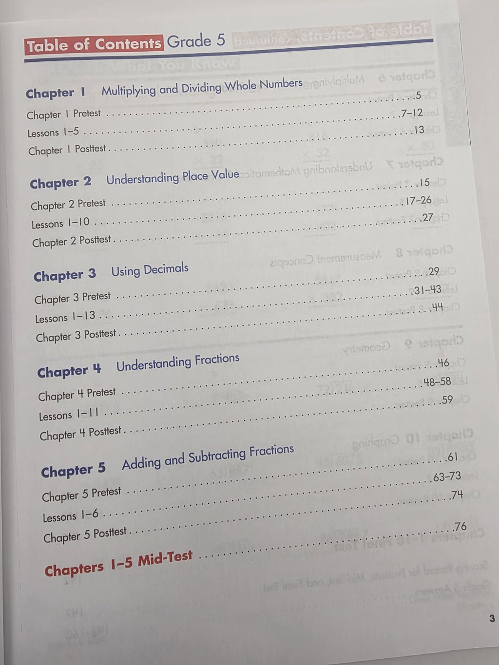 Spectrum Math Grade 5 Workbook Paperback with Answer Key 160 Pages (New)