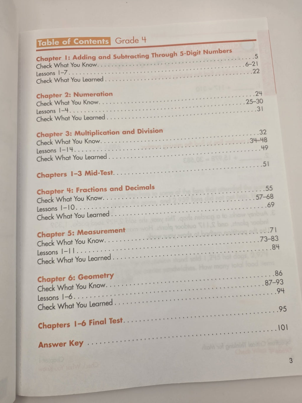 Spectrum Critical Thinking for Math Grade 4 Workbook with Answer Key (New)