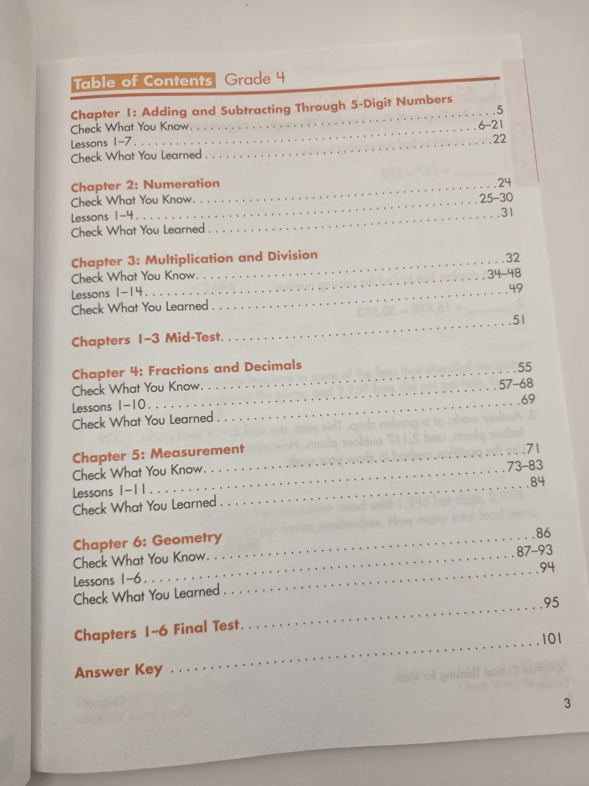 Spectrum Critical Thinking for Math Grade 4 Workbook with Answer Key (New)