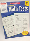Scholastic Success With Math Tests Grade 3 Study Guide with Answer Key 64p (New)