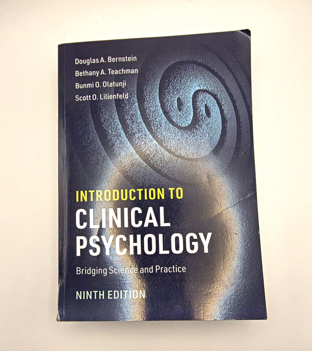 Introduction to Clinical Psychology: Bridging Science & Practice