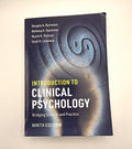 Introduction to Clinical Psychology: Bridging Science & Practice