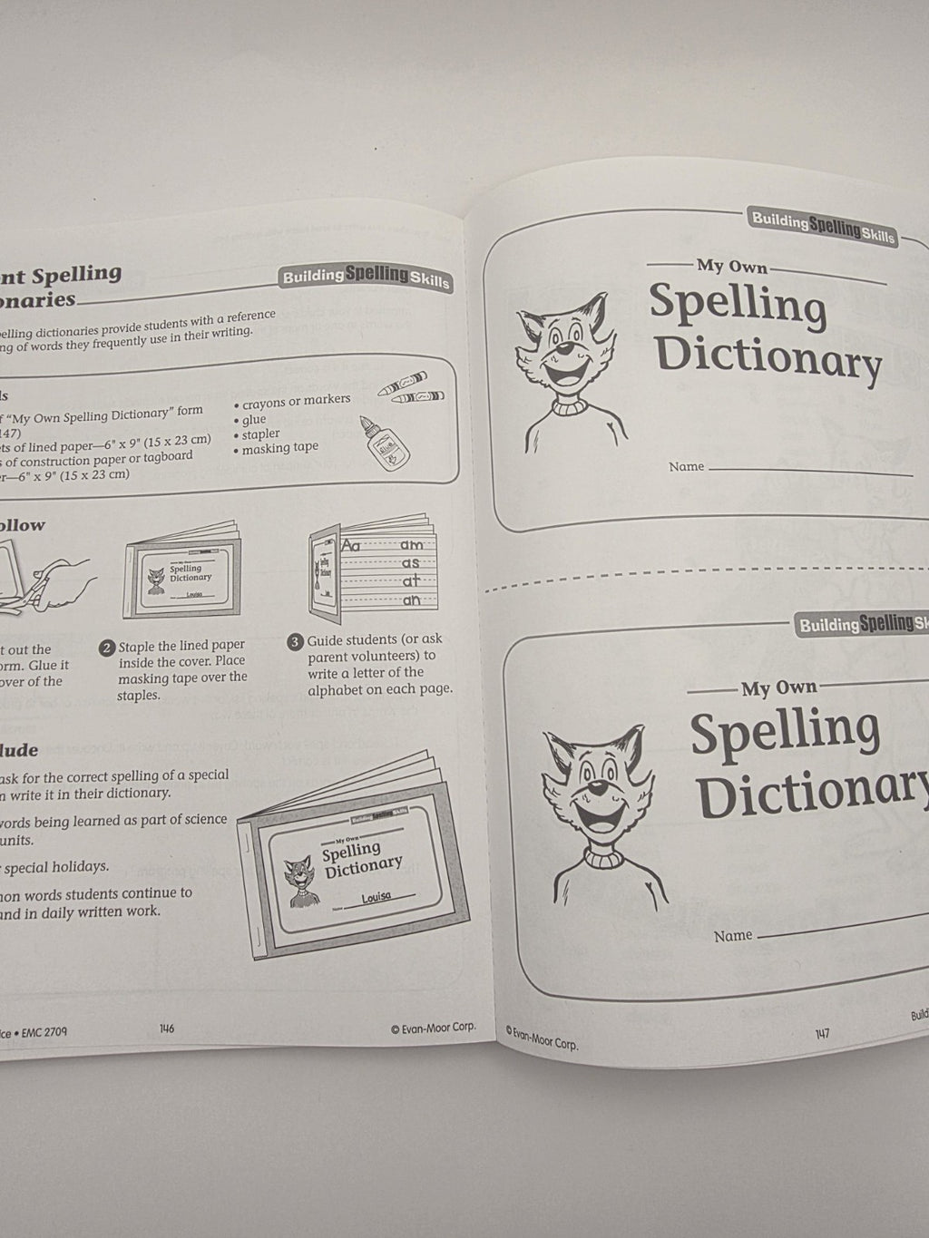 Evan-Moor Daily Practice Building Spelling Skills Grade 5 (New)