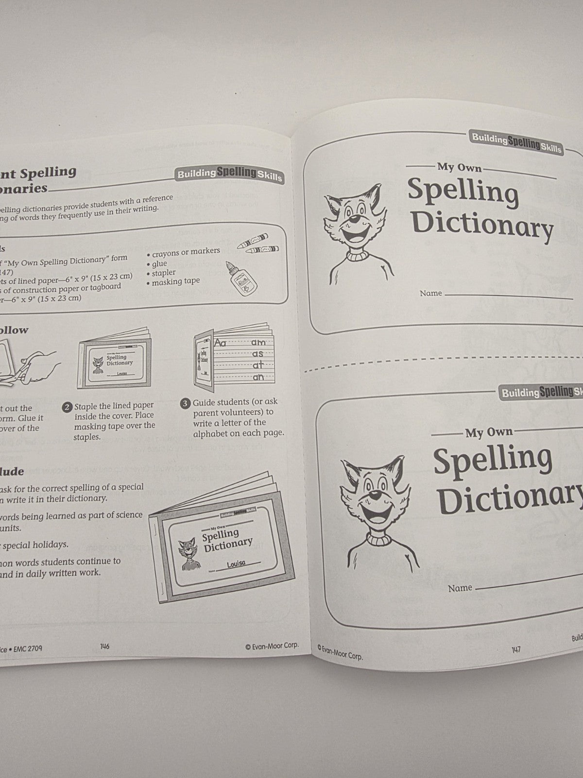 Evan-Moor Daily Practice Building Spelling Skills Grade 5 (New)
