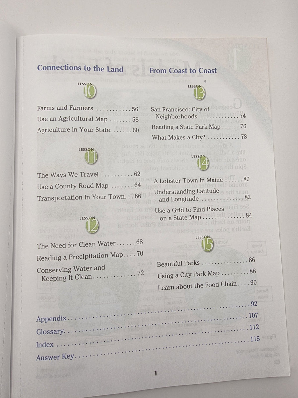 Spectrum Geography Communities Grade 3 Workbook with Answer Key 123 Pages (New)