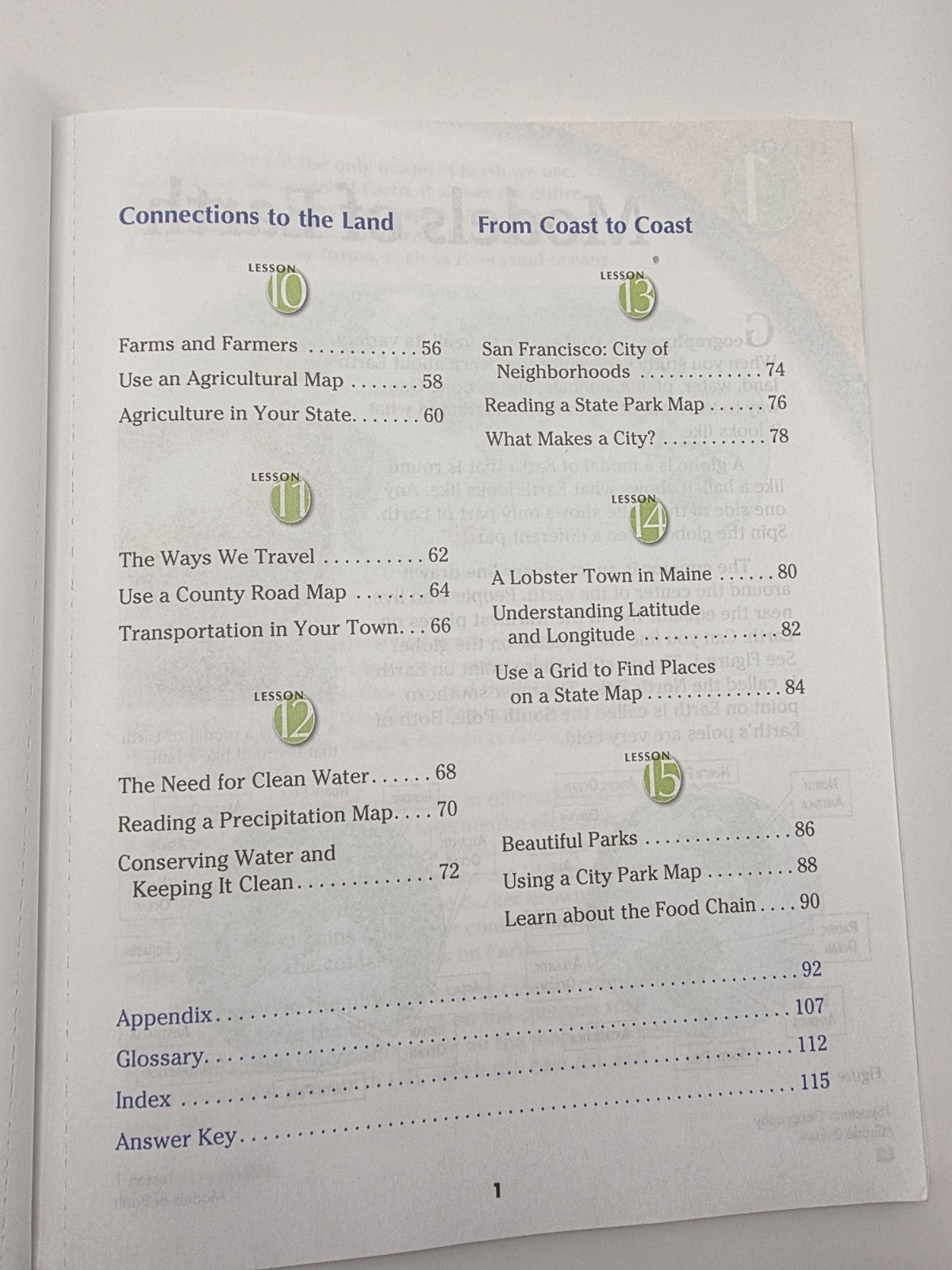 Spectrum Geography Communities Grade 3 Workbook with Answer Key 123 Pages (New)