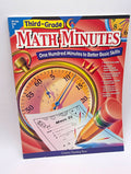 Creative Teaching Press Math Minutes Grade 3 Math Workbook 112p (New)