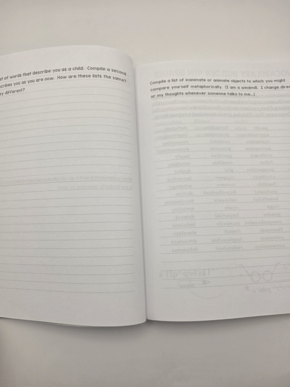 Thomas Media 365 Writing Prompts for Kids Journal Workbook (New)