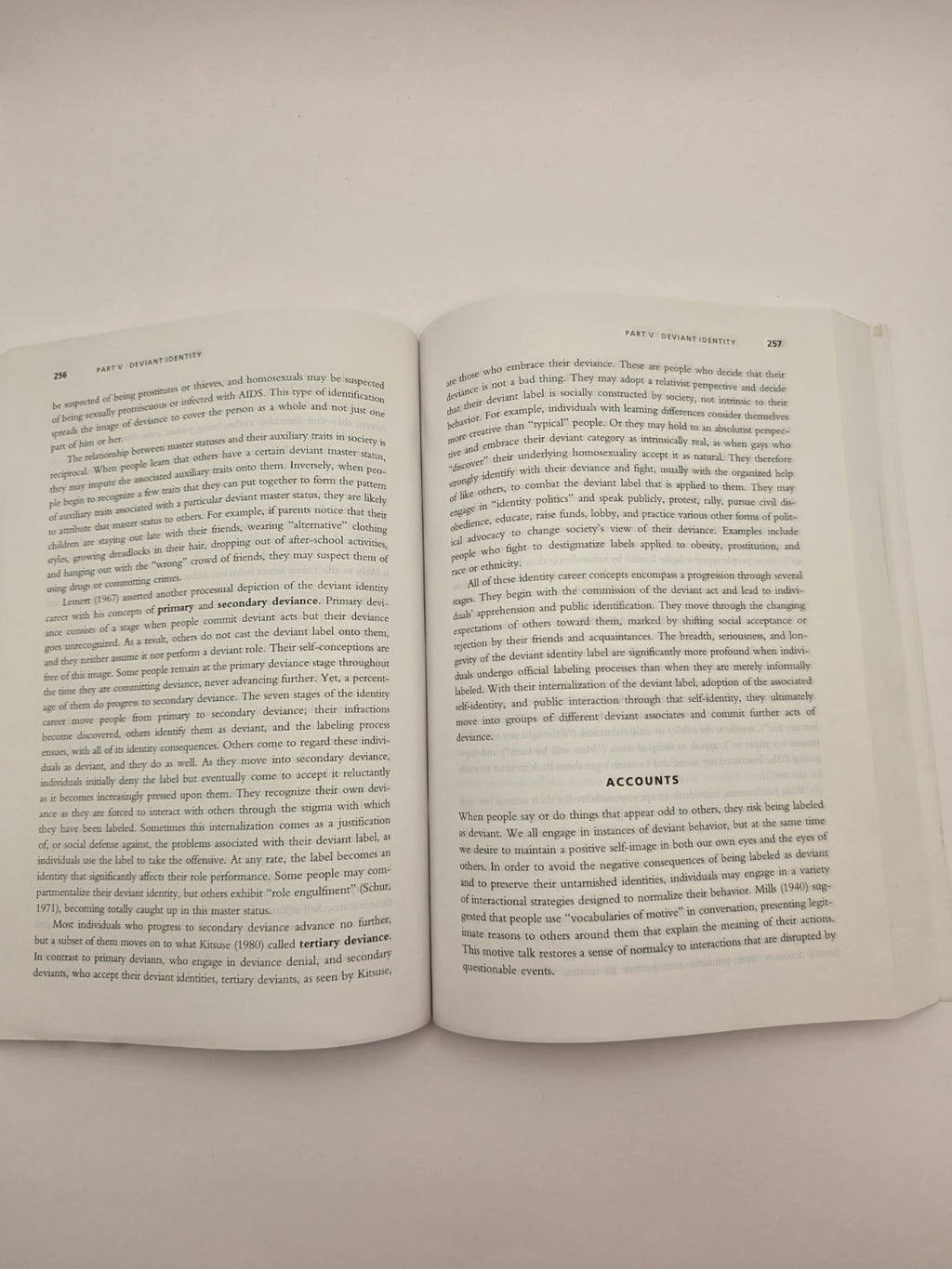 Constructions of Deviance 8th Ed Adler & Adler Paperback Textbook Cengage