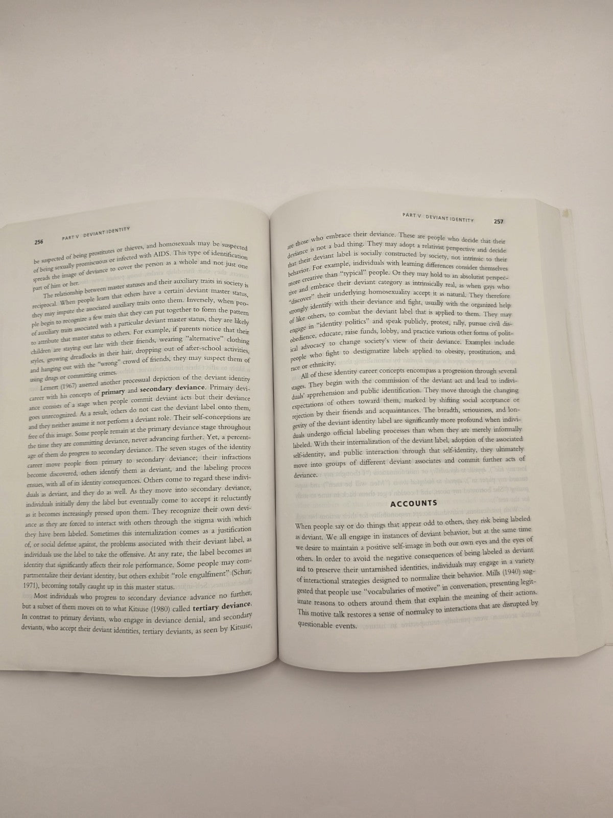 Constructions of Deviance 8th Ed Adler & Adler Paperback Textbook Cengage