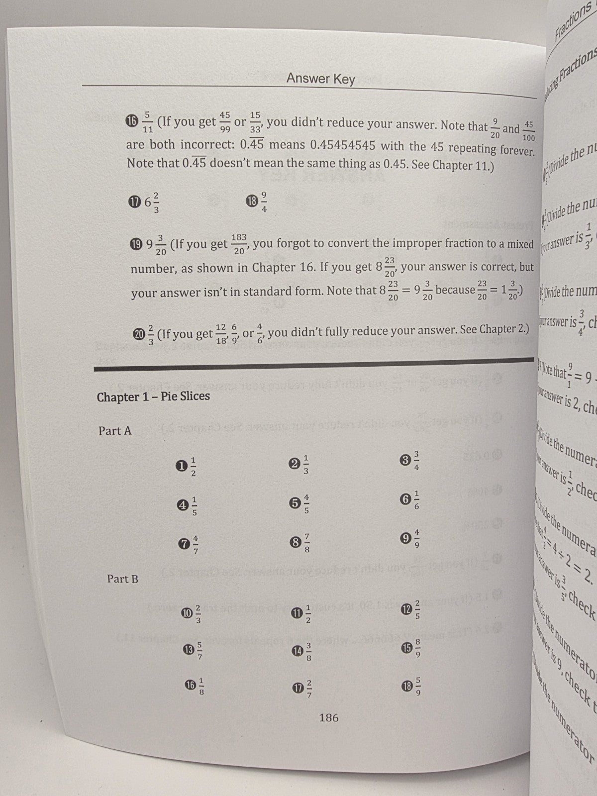 Fractions Essentials Workbook with Answer Key Chris McMullen (New)