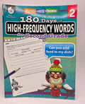 Shell Education 180 Days of High-Frequency Words Grade 2  (New)