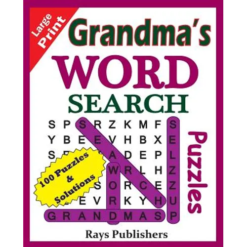 Grandma's Word Search Puzzles