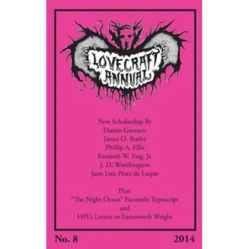 Lovecraft Annual No. 8 (2014)