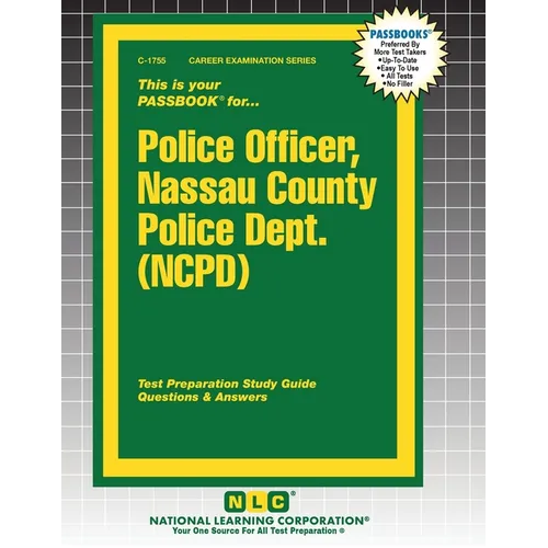 Police Officer, Nassau County Police Dept. (NCPD)