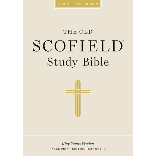Old Scofield Study Bible-KJV-Large Print