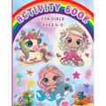 Activity Book for Girls Ages 4-6: Workbook Games Activities: Coloring, Mazes, Spot The Difference, Tracing, Counting, Matching