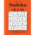Sudoku 16 x 16: 100 Sudoku puzzles Volume 1