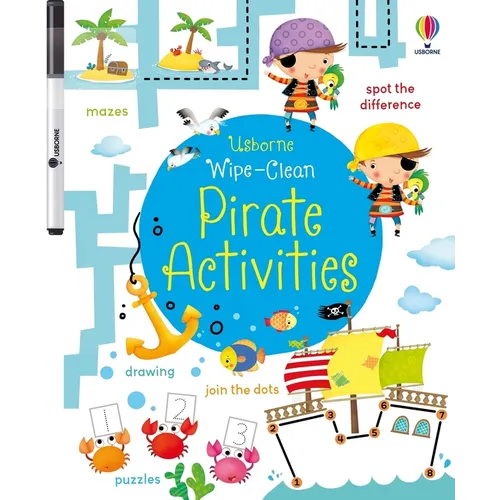 Wipe-Clean Pirate Activities